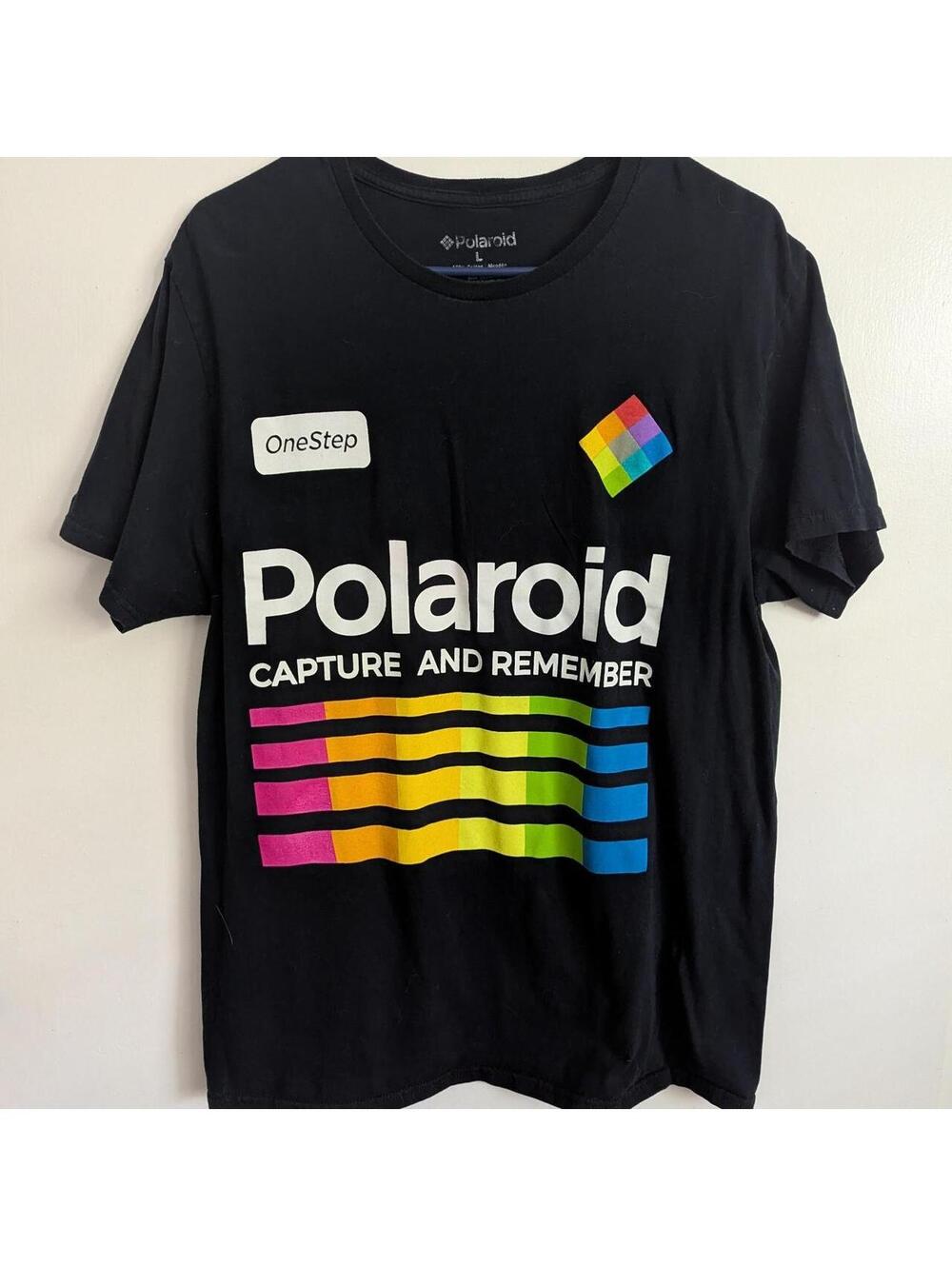 Polaroid OneStep Capture and Remember Graphic T-Shirt